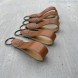Image of Looped Manx Key Fob | www.burntstuff.com Looped Manx Key Fob Manx Stuff image