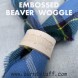 Image of Beaver Scouts Embossed Woggle | www.burntstuff.com Beaver Scouts Embossed Woggle image