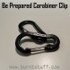 Be Prepared Carabiner Clip image