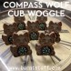 3D Woggle - Compass Wolf Cub Woggle Digital File