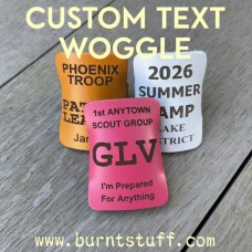 Custom Text Woggle Custom Text Woggle