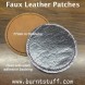 Custom Faux Leather Patch image