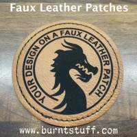 Custom Faux Leather Patch