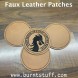 Custom Faux Leather Patch image