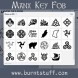 Manx Key Fob Designer
