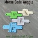 Image of Morse Code Woggle | www.burntstuff.com Morse Code Woggle image