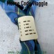Image of Morse Code Woggle | www.burntstuff.com Morse Code Woggle image