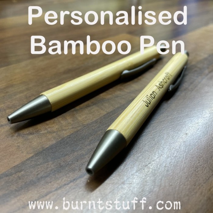 Bamboo Pen - Personalised