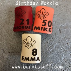 Birthday Woggle