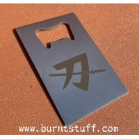 Katana Card Bottle Opener Katana Card Bottle Opener