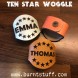 Image of Ten Star Woggle | www.burntstuff.com Ten Star Woggle All Scouting Products, All Woggles, Custom Woggles, Beaver Woggles, Cub Woggles, Scout Woggles, Leader Woggles, Explorer Woggles, Squirrel Woggles image