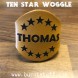 Image of Ten Star Woggle | www.burntstuff.com Ten Star Woggle All Scouting Products, All Woggles, Custom Woggles, Beaver Woggles, Cub Woggles, Scout Woggles, Leader Woggles, Explorer Woggles, Squirrel Woggles image
