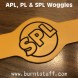 Image of APL, PL & SPL Woggle - Angled | www.burntstuff.com APL, PL & SPL Woggle - Angled All Scouting Products, All Woggles, Scout Woggles image