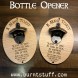 Image of Manx Toast Bottle Opener | www.burntstuff.com Manx Toast Bottle Opener image