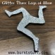 Image of Glitter Three Legs of Man | www.burntstuff.com Glitter Three Legs of Man image