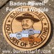 Image of Baden Powell Founder Woggle | www.burntstuff.com Baden Powell Founder Woggle image