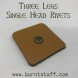 Image of Three Legs Single Cap Rivets | www.burntstuff.com Three Legs Single Cap Rivets Manx Stuff, Other Stuff image