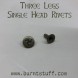 Image of Three Legs Single Cap Rivets | www.burntstuff.com Three Legs Single Cap Rivets Manx Stuff, Other Stuff image