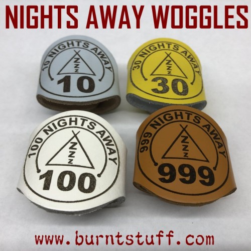 Image of Nights Away Woggle | www.burntstuff.com Nights Away Woggle All Scouting Products, All Woggles, Beaver Woggles, Cub Woggles, Scout Woggles, Leader Woggles, Explorer Woggles, Novelty Woggles image