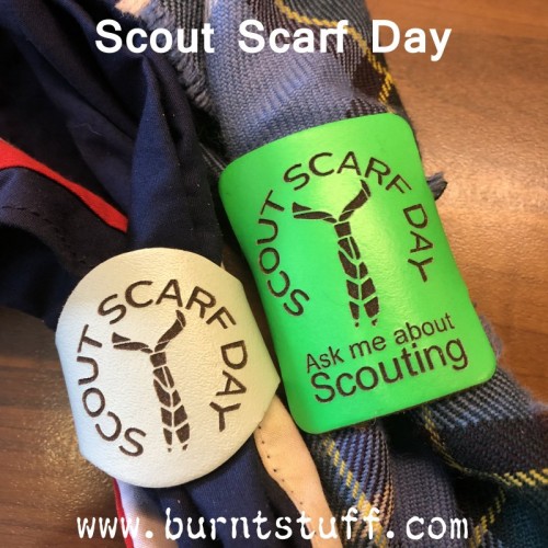 Image of Scout Scarf Day Woggle | www.burntstuff.com Scout Scarf Day Woggle image