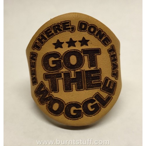 Image of Been There, Done That Woggle | www.burntstuff.com Been There, Done That Woggle image