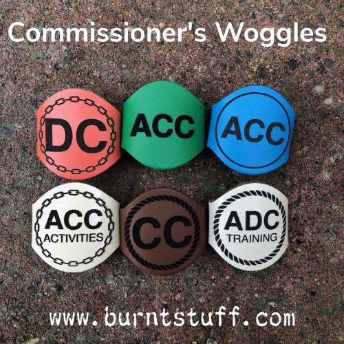 Commisioner's Woggles All Scouting Products, All Woggles, Custom Woggles, Leader Woggles image