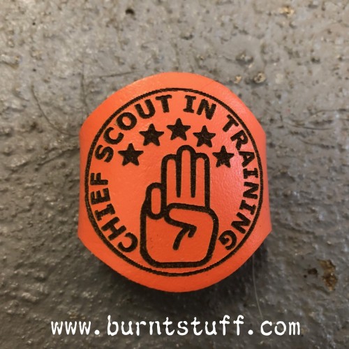 Chief Scout in Training Woggle All Scouting Products, All Woggles, Beaver Woggles, Cub Woggles, Scout Woggles, Leader Woggles, Explorer Woggles, Novelty Woggles, Squirrel Woggles image
