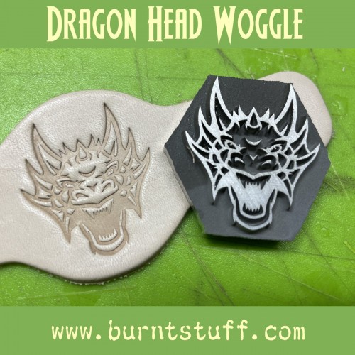 Image of Dragon Head Woggle | www.burntstuff.com Dragon Head Woggle image