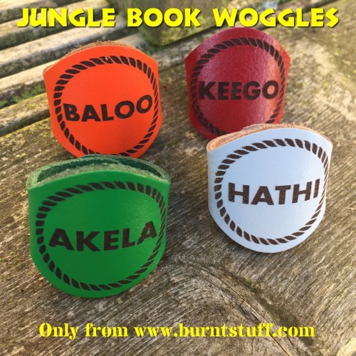 Jungle Book Woggles All Scouting Products, All Woggles, Custom Woggles, Leader Woggles image