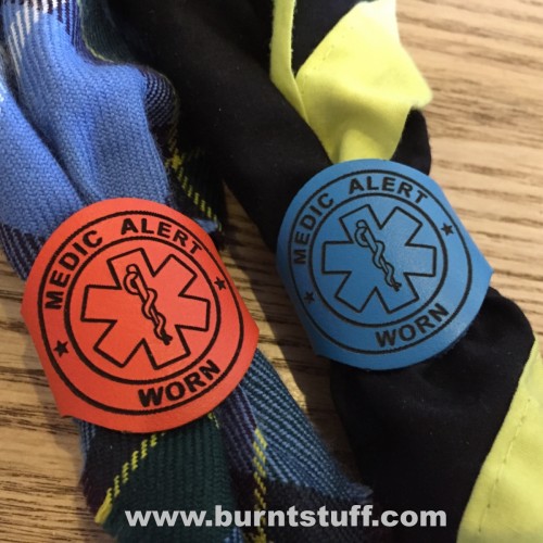 Medic Alert Worn Woggle image