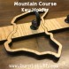 Image of Mountain Course Key Holder | www.burntstuff.com Mountain Course Key Holder Manx Stuff, Other Stuff image