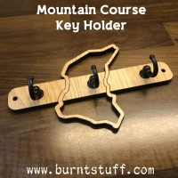 Mountain Course Key Holder Mountain Course Key Holder