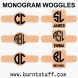 Image of Monogram Woggle | www.burntstuff.com Monogram Woggle All Woggles, Custom Woggles, Beaver Woggles, Cub Woggles, Scout Woggles, Leader Woggles, Explorer Woggles, Novelty Woggles, Squirrel Woggles image