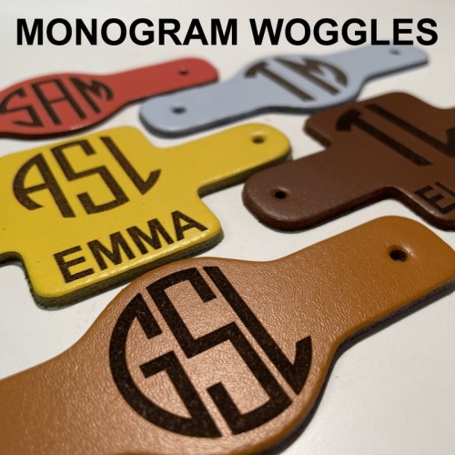 Image of Monogram Woggle | www.burntstuff.com Monogram Woggle All Woggles, Custom Woggles, Beaver Woggles, Cub Woggles, Scout Woggles, Leader Woggles, Explorer Woggles, Novelty Woggles, Squirrel Woggles image