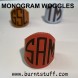 Image of Monogram Woggle | www.burntstuff.com Monogram Woggle All Woggles, Custom Woggles, Beaver Woggles, Cub Woggles, Scout Woggles, Leader Woggles, Explorer Woggles, Novelty Woggles, Squirrel Woggles image