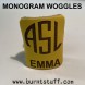 Image of Monogram Woggle | www.burntstuff.com Monogram Woggle All Woggles, Custom Woggles, Beaver Woggles, Cub Woggles, Scout Woggles, Leader Woggles, Explorer Woggles, Novelty Woggles, Squirrel Woggles image