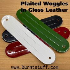 Plaited Scout Woggle in Gloss Leather Plaited Scout Woggle in Gloss Leather