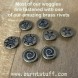 Image of Custom Text Woggle | www.burntstuff.com Custom Text Woggle image
