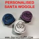 Personalised Santa Woggle All Scouting Products, All Woggles, Custom Woggles, Beaver Woggles, Cub Woggles, Scout Woggles, Leader Woggles, Explorer Woggles, Squirrel Woggles image