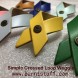 Image of Simple Crossed Loop Woggle | www.burntstuff.com Simple Crossed Loop Woggle All Scouting Products, All Woggles, Scout Woggles, Leader Woggles, Explorer Woggles image
