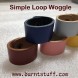 Image of Simple Loop Woggle | www.burntstuff.com Simple Loop Woggle image