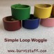 Image of Simple Loop Woggle | www.burntstuff.com Simple Loop Woggle image