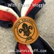Image of With Thanks Woggle | www.burntstuff.com With Thanks Woggle All Scouting Products, All Woggles, Beaver Woggles, Cub Woggles, Scout Woggles, Leader Woggles, Novelty Woggles image