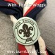 Image of With Thanks Woggle | www.burntstuff.com With Thanks Woggle All Scouting Products, All Woggles, Beaver Woggles, Cub Woggles, Scout Woggles, Leader Woggles, Novelty Woggles image