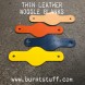 Thin Leather Woggle Blanks image