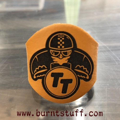 Image of TT Races Woggle | www.burntstuff.com TT Races Woggle All Scouting Products, All Woggles, Novelty Woggles image