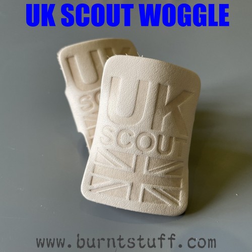 UK Scout Embossed Woggle All Scouting Products, All Woggles, Beaver Woggles, Cub Woggles, Scout Woggles, Leader Woggles, Explorer Woggles, Embossed Woggles image