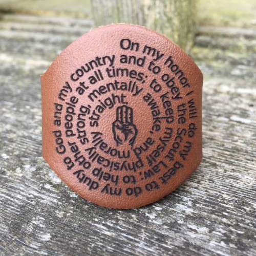 USA Scout Oath Woggle image