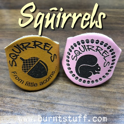 Image of Squirrel Woggle | www.burntstuff.com Squirrel Woggle All Scouting Products, All Woggles, Leader Woggles, Novelty Woggles, Squirrel Woggles image