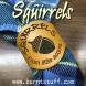Image of Squirrel Woggle | www.burntstuff.com Squirrel Woggle All Scouting Products, All Woggles, Leader Woggles, Novelty Woggles, Squirrel Woggles image
